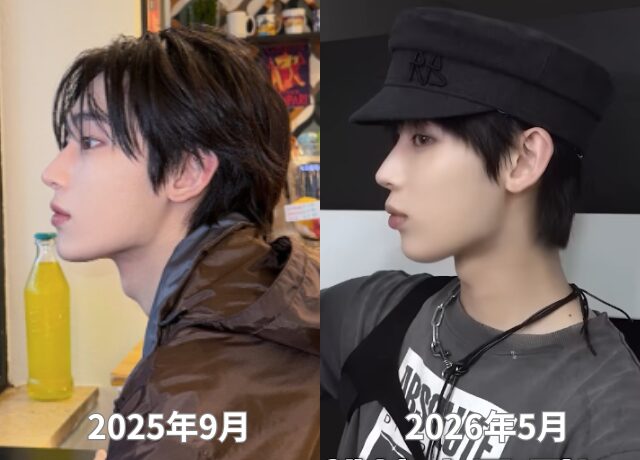 ENHYPENのソヌの横顔