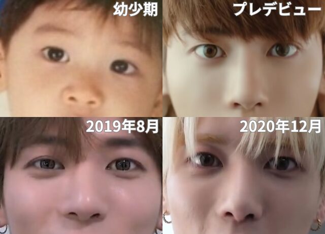 TXTのテヒョンの鼻の変化の否定画像