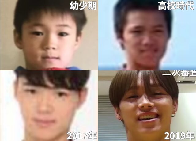 &TEAMのKの輪郭の変化